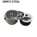Tensioner pulley, Poly V-belt VKMCV 57016 SKF, Thumbnail 2