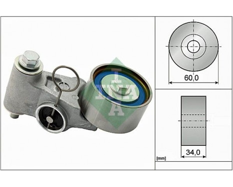 Tensioner Pulley, timing belt 531 0655 20 Ina