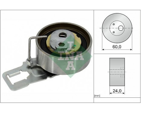Tensioner Pulley, timing belt 531 0829 10 Ina