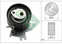 Tensioner Pulley, timing belt 531 0885 10 Ina