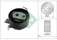 Tensioner pulley, timing belt 531 0961 10 Ina