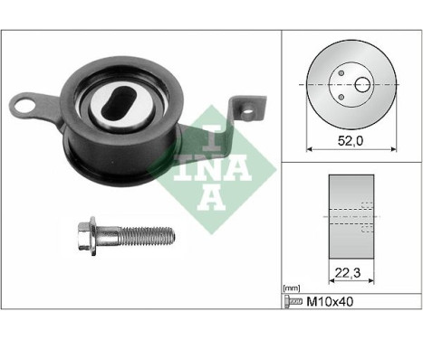 Tensioner Pulley, timing belt 531002310 Ina