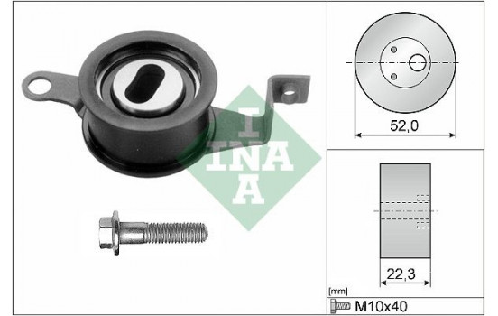 Tensioner Pulley, timing belt 531002310 Ina