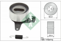 Tensioner Pulley, timing belt 531010620 Ina