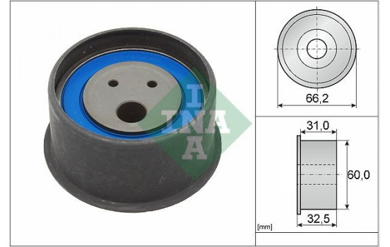 Tensioner Pulley, timing belt 531019320 Ina