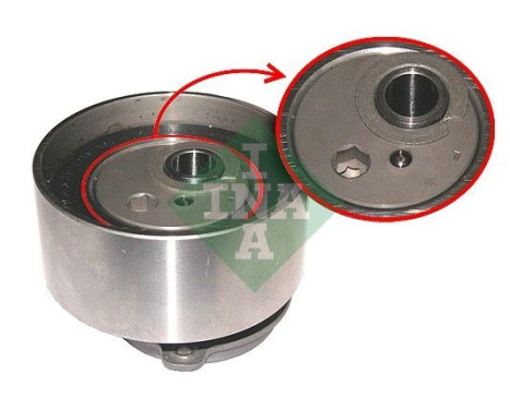 Tensioner Pulley, timing belt 531019820 Ina