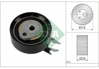 Tensioner Pulley, timing belt 531025230 Ina