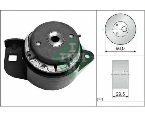 Tensioner Pulley, timing belt 531032030 Ina