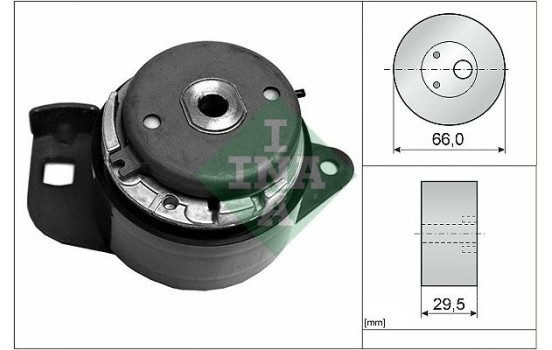 Tensioner Pulley, timing belt 531032030 Ina