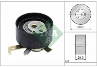 Tensioner Pulley, timing belt 531034510 Ina