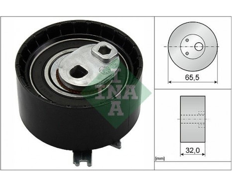 Tensioner Pulley, timing belt 531040930 Ina