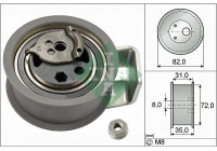 Tensioner Pulley, timing belt 531043620 Ina