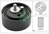 Tensioner Pulley, timing belt 531047720 Ina