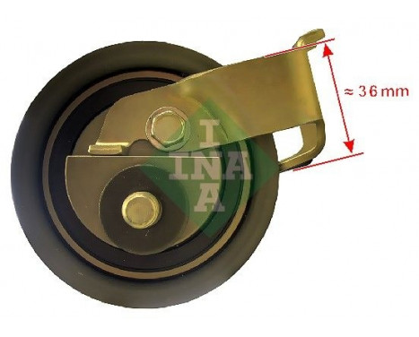 Tensioner Pulley, timing belt 531050020 Ina