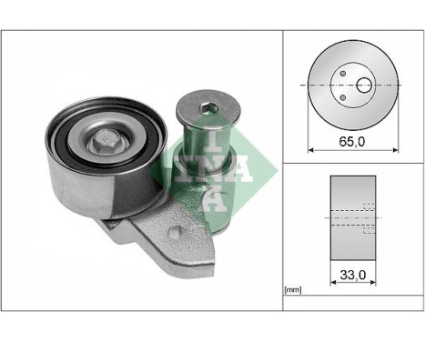Tensioner Pulley, timing belt 531050120 Ina