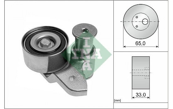 Tensioner Pulley, timing belt 531050120 Ina