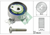 Tensioner Pulley, timing belt 531051830 Ina