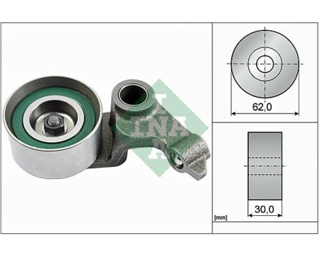 Tensioner Pulley, timing belt 531064320 Ina
