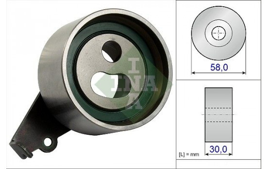 Tensioner Pulley, timing belt 531067420 Ina