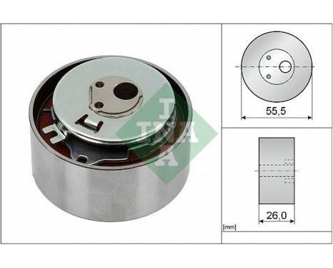 Tensioner Pulley, timing belt 531077810 Ina