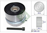 Tensioner Pulley, timing belt 531077910 Ina