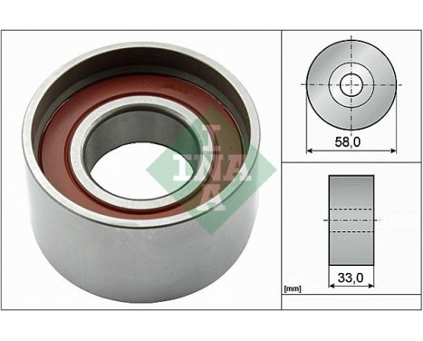 Tensioner Pulley, timing belt 531078410 Ina