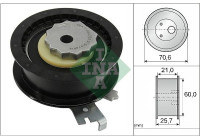 Tensioner Pulley, timing belt 531088210 Ina