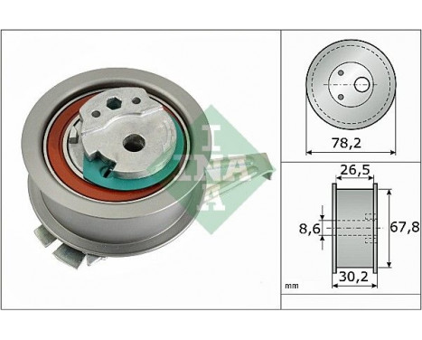 Tensioner Pulley, timing belt 531089410 Ina