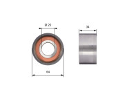 Tensioner Pulley, timing belt PowerGrip® T41234 Gates