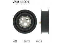 Tensioner Pulley, timing belt VKM 11001 SKF