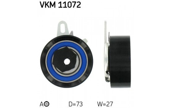 Tensioner Pulley, timing belt VKM 11072 SKF