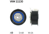 Tensioner Pulley, timing belt VKM 11130 SKF