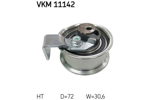 Tensioner Pulley, timing belt VKM 11142 SKF