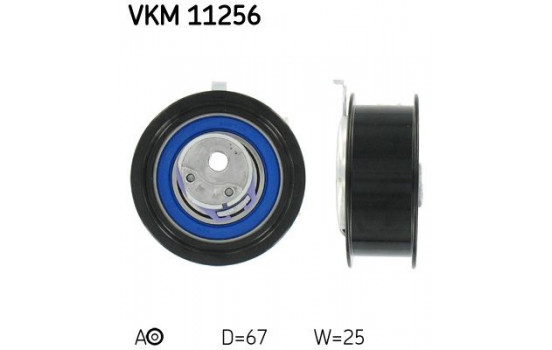 Tensioner Pulley, timing belt VKM 11256 SKF