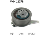 Tensioner Pulley, timing belt VKM 11278 SKF