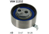 Tensioner Pulley, timing belt VKM 11332 SKF