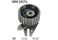 Tensioner Pulley, timing belt VKM 12174 SKF
