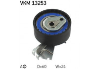 Tensioner Pulley, timing belt VKM 13253 SKF