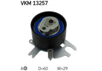 Tensioner Pulley, timing belt VKM 13257 SKF