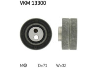 Tensioner Pulley, timing belt VKM 13300 SKF