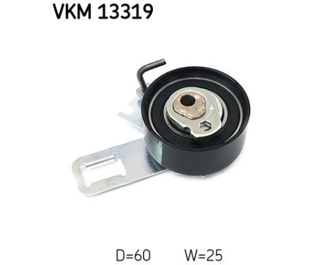Tensioner pulley, timing belt VKM 13319 SKF