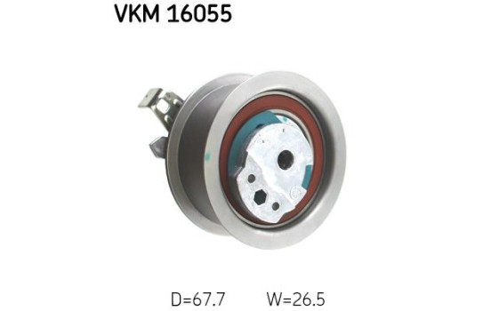 Tensioner Pulley, timing belt VKM 16055 SKF