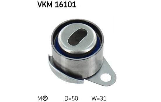 Tensioner Pulley, timing belt VKM 16101 SKF