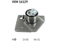 Tensioner Pulley, timing belt VKM 16129 SKF