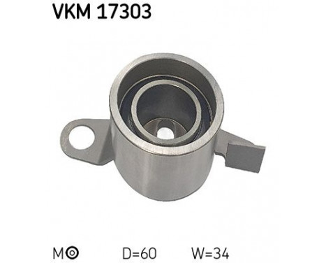 Tensioner Pulley, timing belt VKM 17303 SKF