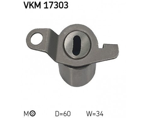 Tensioner Pulley, timing belt VKM 17303 SKF, Image 2