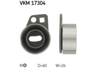 Tensioner Pulley, timing belt VKM 17304 SKF