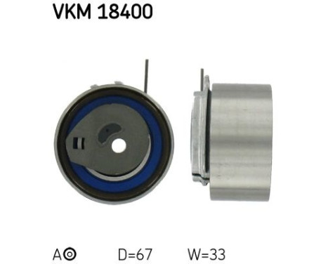 Tensioner Pulley, timing belt VKM 18400 SKF