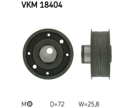 Tensioner Pulley, timing belt VKM 18404 SKF