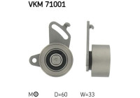 Tensioner Pulley, timing belt VKM 71001 SKF